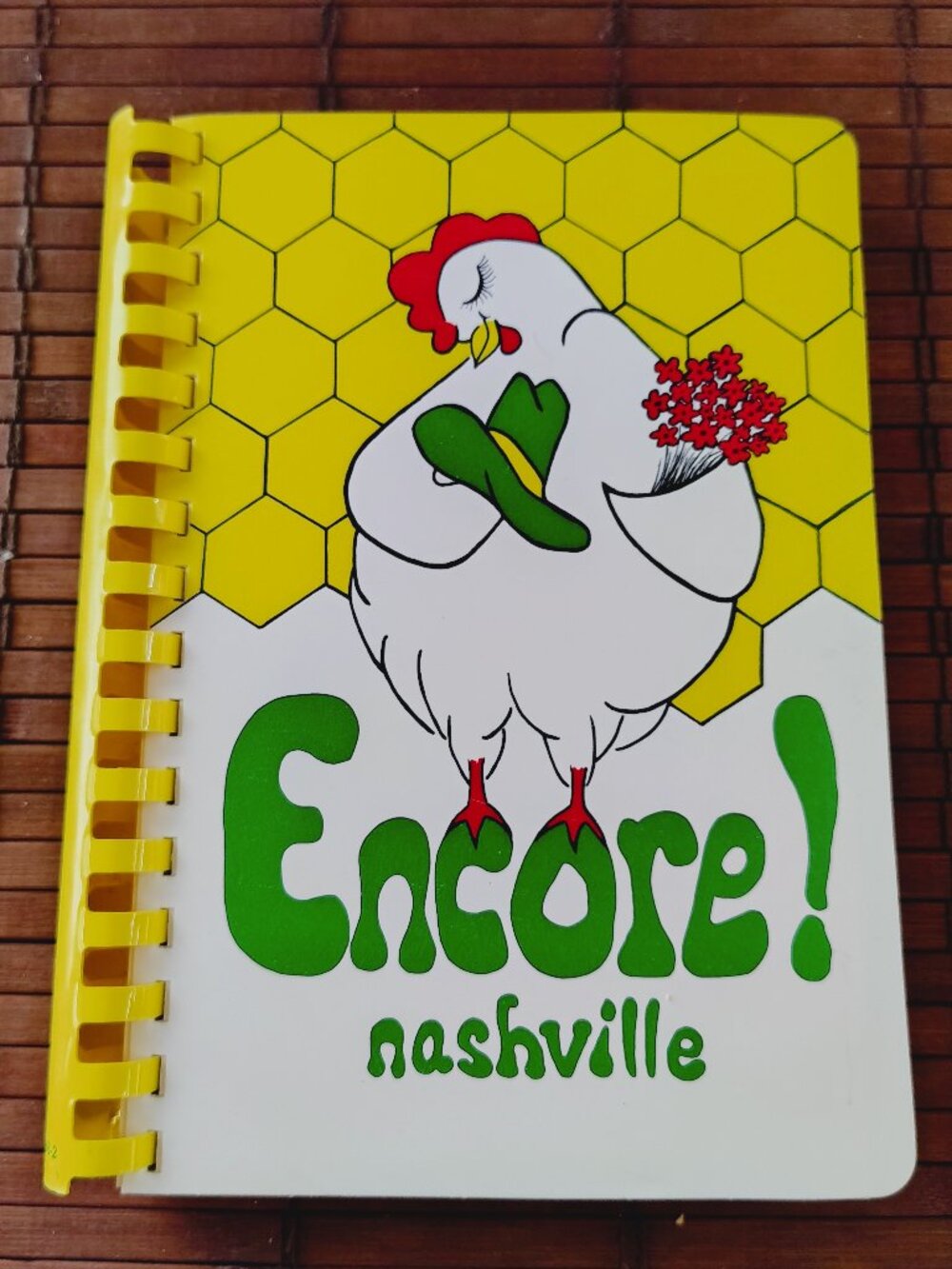 Encore Nashville Cookbook Country Music Stars Recipes 1985 Spiral Bound